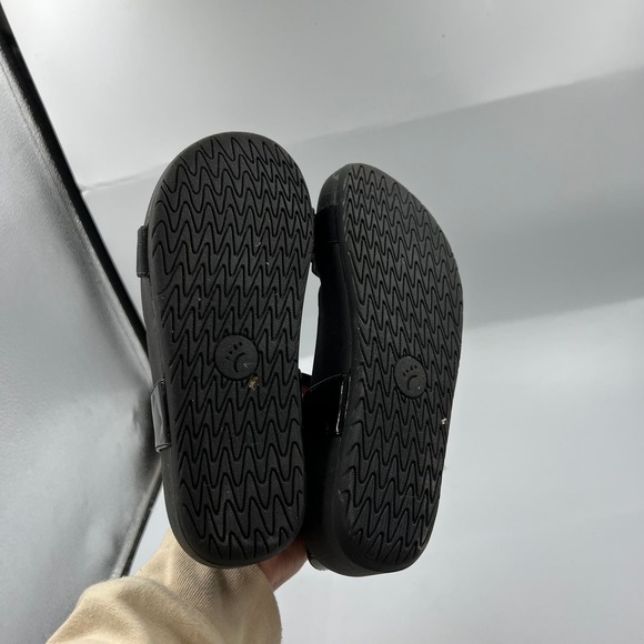 Bare Trap Gazelle Black Open Toe Sling Back Slip On Sandals Women's 7 M - Picture 3 of 10